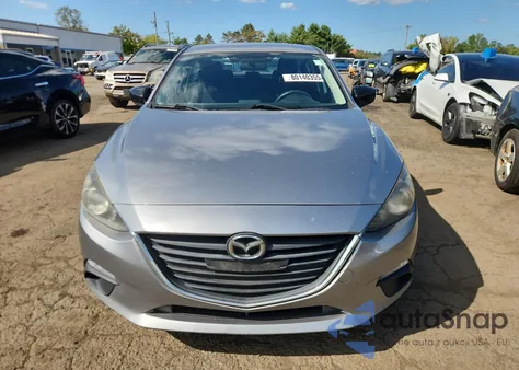 2014 Mazda 3 Sv z USA, uszkodzony, nr VIN JM1BM1T73E1133428